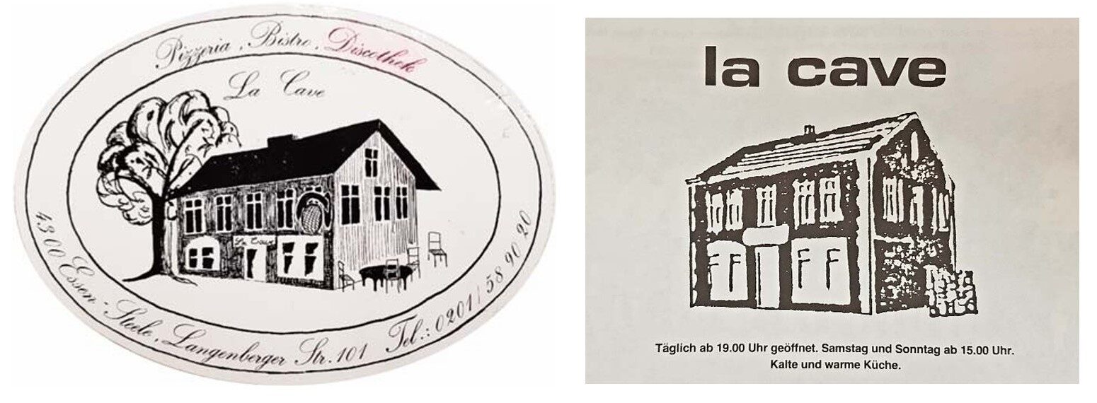 Aufkleber La Cave